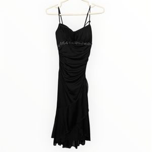 Roxy fox ruched dress